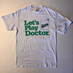 Vtg Dr. McGillicuddy’s Let’s Play Doctor Liquor Promo 90’s USA T-shirt Large